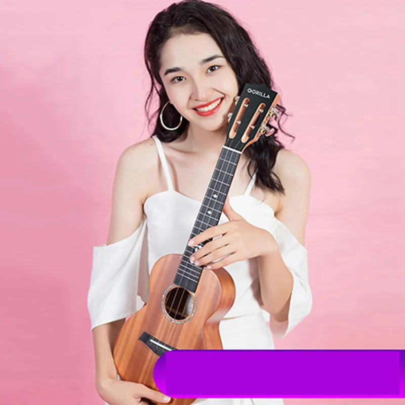 

26 Inch Entertaining Ukulele Acoustic Beginners Carbon Fiber Classical Ukulele Music High Quality Guitarra Travel Guitar