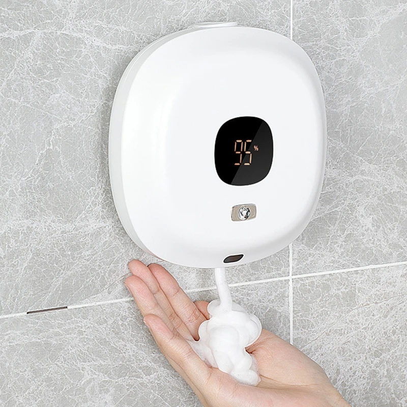 New Foam Soap Dispenser Wall Mounted Touchless Soap Dispenser Automatic Induction Hand Sanitizer Machine For Hotel Household
New Foam Soap Dispenser Wall Mounted Touchless Soap Dispenser Automatic Induction Hand Sanitizer Machine For Hotel Household