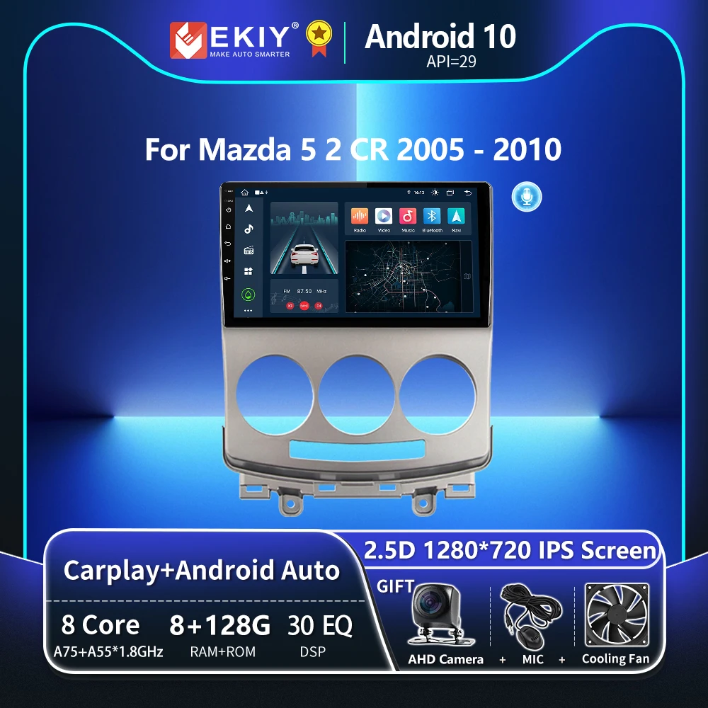 EKIY T8 8G 128G для Mazda 5 2 CR 2005 2006 2007 2008 2009 2010 Автомобильный радиоприемник Мультимедийная система Магнитофон Навигация GPS Стерео Авто Android Carplay Беспр...
EKIY T8 8G 128G для Mazda 5 2 CR 2005 2006 2007 2008 2009 2010 Автомобильный радиоприемник Мультимедийная система Магнитофон Навигация GPS Стерео Авто Android Carplay Беспр...