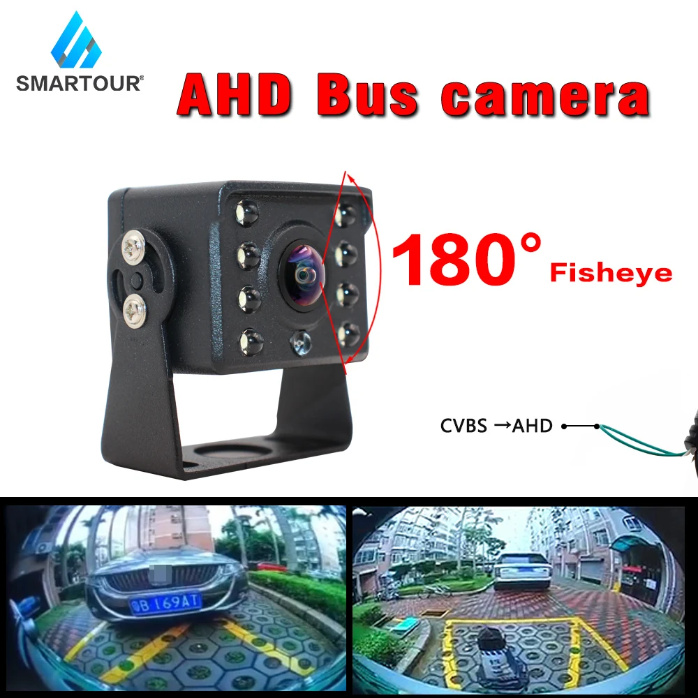 AHD CCD Truck Backup Camera Heavy Duty LED Night Vision 180 Degree Fisheye Vehicle Rear View Camera For Bus/Trailer/Pickups/RV
AHD CCD Truck Backup Camera Heavy Duty LED Night Vision 180 Degree Fisheye Vehicle Rear View Camera For Bus/Trailer/Pickups/RV