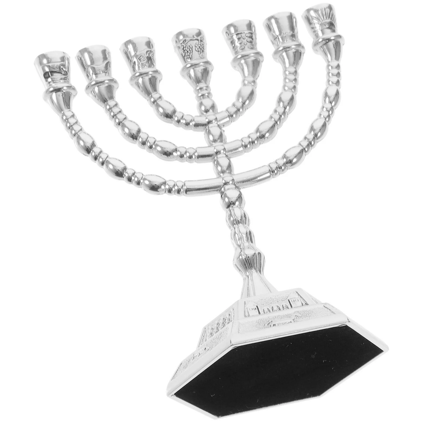 Jerusalem Candelabra Metal Menorah Table Top Decoration Candlestick Holder Ornament
Jerusalem Candelabra Metal Menorah Table Top Decoration Candlestick Holder Ornament