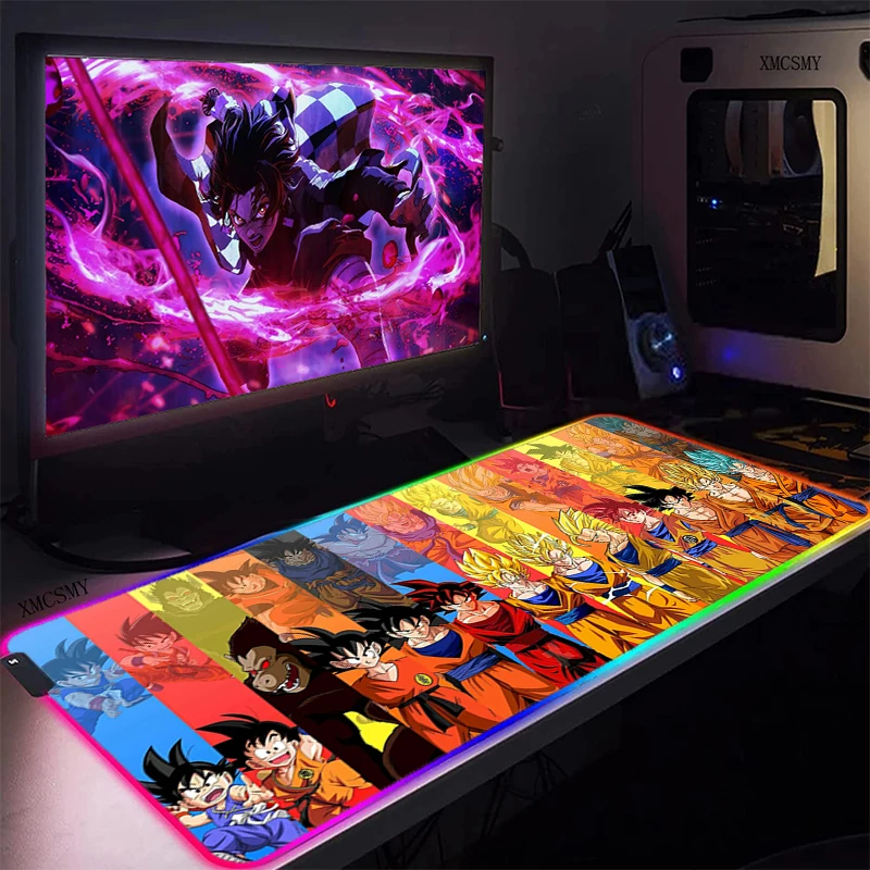 Gaming Anime Large Mouse Pad With Backlight Dragon Balles Mousepad Rgb Desk Protector Pc Accessories Gamer Keyboard Backlit Mat
Gaming Anime Large Mouse Pad With Backlight Dragon Balles Mousepad Rgb Desk Protector Pc Accessories Gamer Keyboard Backlit Mat