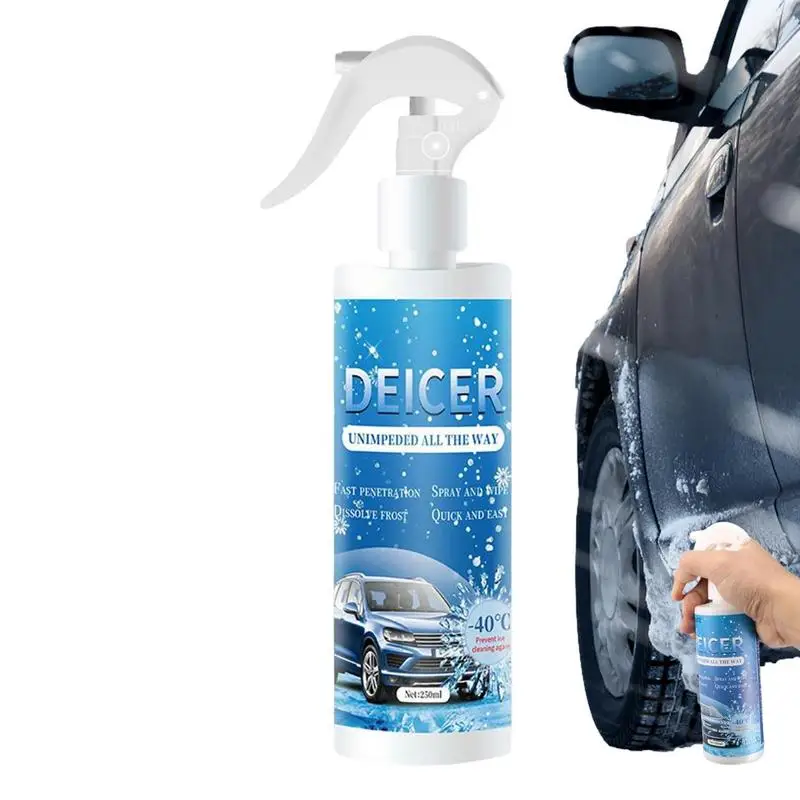 

Спрей Deicer для автомобиля, 250 мл, зимний очиститель лобового стекла, автомобильный очиститель стекла для автомобиля, окон и дома, Очистка Стек...