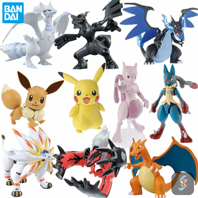Bandai Genuine Assembly Model Pocket Monsters Pikachu Mewtwo Charizard Lucario Solgaleo Elf Action Figure Model Toy
Bandai Genuine Assembly Model Pocket Monsters Pikachu Mewtwo Charizard Lucario Solgaleo Elf Action Figure Model Toy