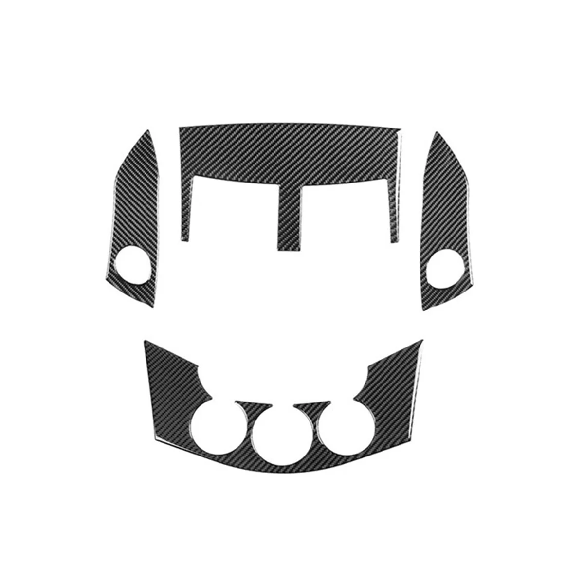 Car Carbon Fiber Sticker Center Control Panel Warning Lamp Cover Frame Decoration for Toyota RAV4 RAV 4 2006-2012
Car Carbon Fiber Sticker Center Control Panel Warning Lamp Cover Frame Decoration for Toyota RAV4 RAV 4 2006-2012