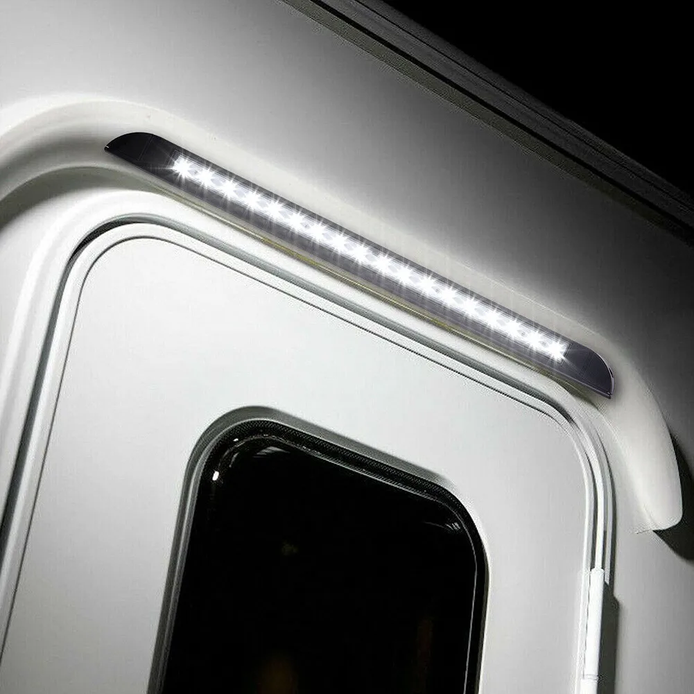 12-28VDC LED RV Sunshade Light 9W 6000K Waterproof Super Bright Integrated Touch Switch Camping Car Porch Strip Light
12-28VDC LED RV Sunshade Light 9W 6000K Waterproof Super Bright Integrated Touch Switch Camping Car Porch Strip Light