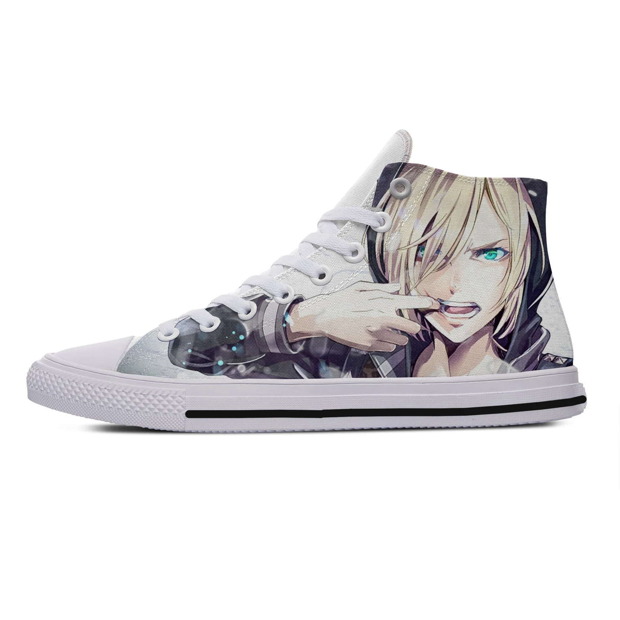 Hot Summer Cool Student Unisex Anime Yuri on Ice Victor Casual Sneakers Lightweight Fashion High Help Classic Board Shoes
Hot Summer Cool Student Unisex Anime Yuri on Ice Victor Casual Sneakers Lightweight Fashion High Help Classic Board Shoes