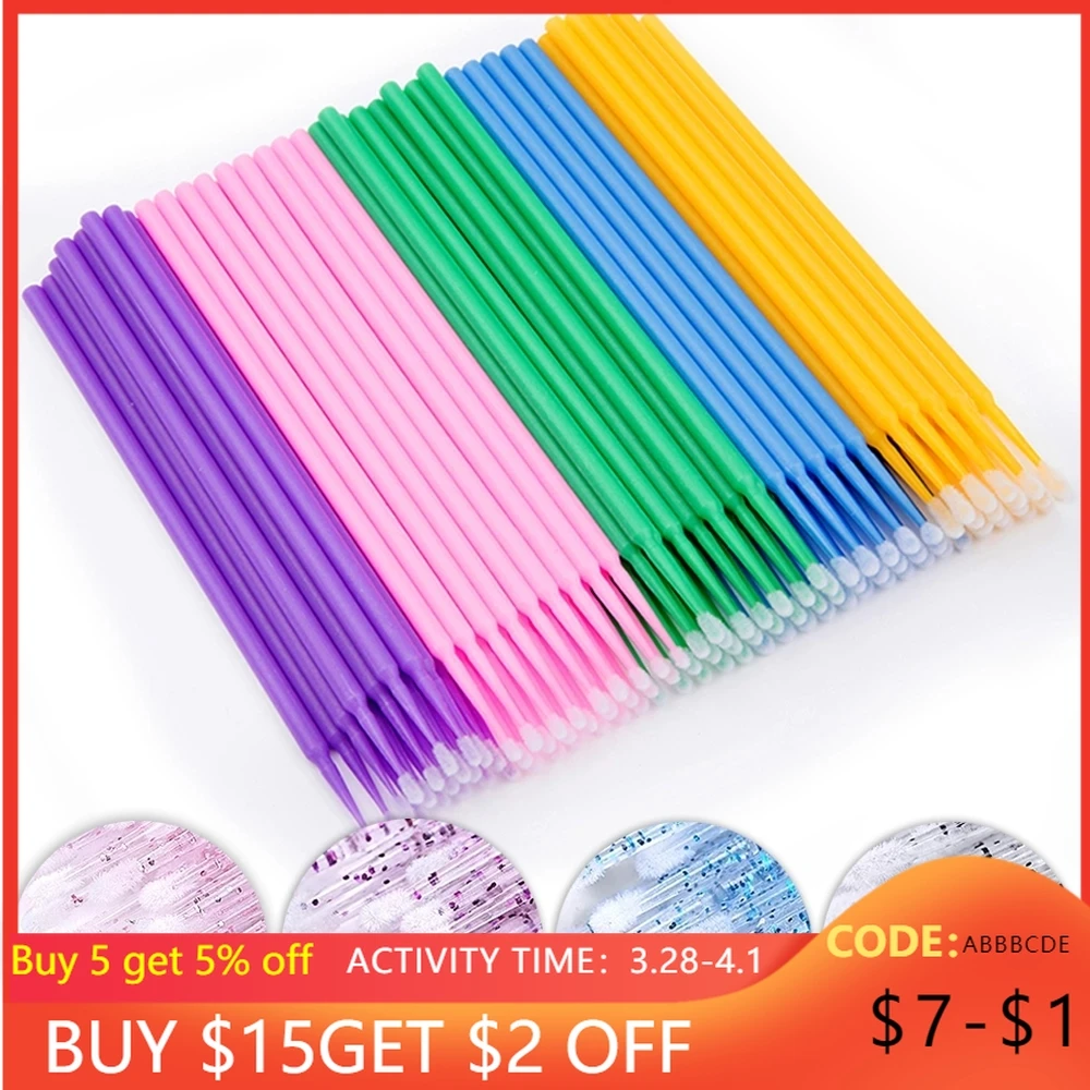 Disposable Mascara Brushes 1000Pcs Disposable Eyelashes Brush Extension Individual Lash Removing Micro Brush Eyelash Tools
Disposable Mascara Brushes 1000Pcs Disposable Eyelashes Brush Extension Individual Lash Removing Micro Brush Eyelash Tools