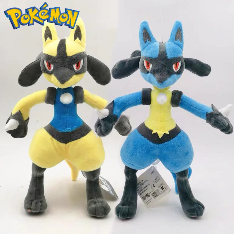 Плюшевые игрушки Pokemon Lucario, 30 см, аниме, Большая мягкая плюшевая кукла, милый орнамент, коллекция, мультяшная мягкая подушка, подарок для детей
Плюшевые игрушки Pokemon Lucario, 30 см, аниме, Большая мягкая плюшевая кукла, милый орнамент, коллекция, мультяшная мягкая подушка, подарок для детей