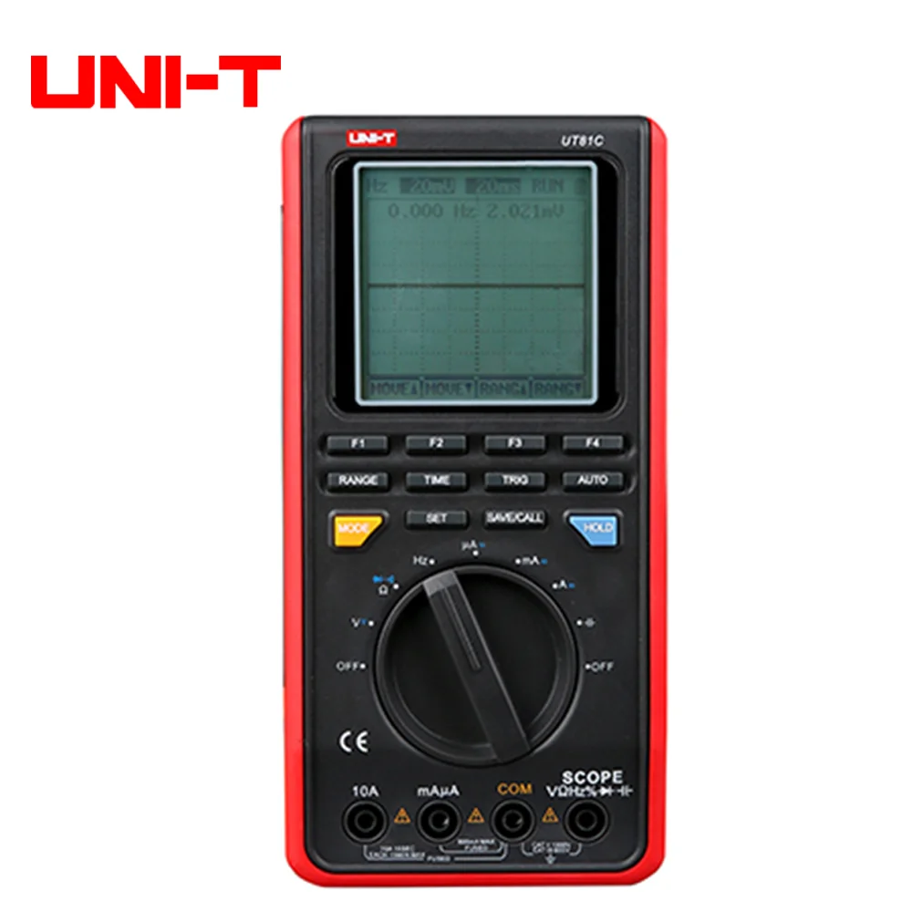 UNI-T UT81C oscilloscope digital multimeter mini oscilloscope input high sensitivity diode USB interface UT81B
UNI-T UT81C oscilloscope digital multimeter mini oscilloscope input high sensitivity diode USB interface UT81B