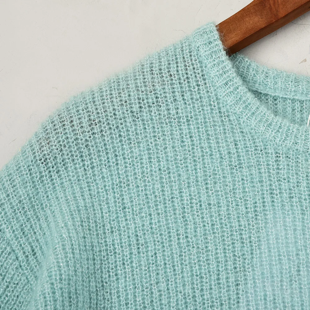 Women Sweater O-neck Solid Slim Long Sleeve Simple Knitwear Pullover Loose Fit Jumper Sweet Spring 2023
Women Sweater O-neck Solid Slim Long Sleeve Simple Knitwear Pullover Loose Fit Jumper Sweet Spring 2023