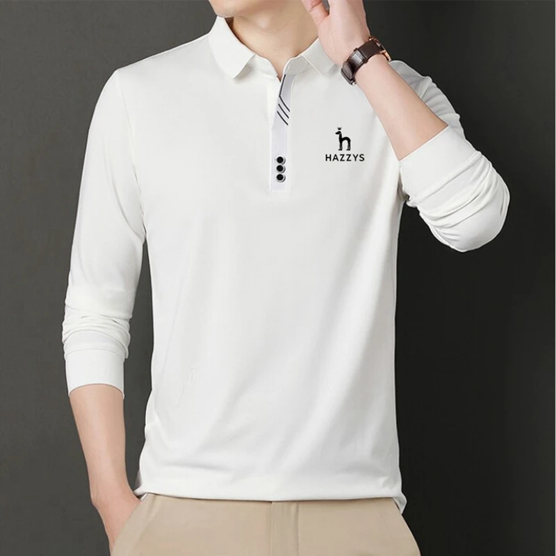 Brand Men's Polo-Shirt Waffle Pattern Long Sleeve T-Shirt Men Clothing Soft Cotton Business Casual T Shirts Homme
Brand Men's Polo-Shirt Waffle Pattern Long Sleeve T-Shirt Men Clothing Soft Cotton Business Casual T Shirts Homme