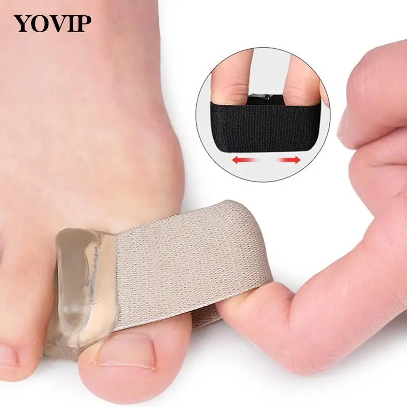 

Foot Care Pain Relief Toe Hallux Valgus Correct Gel Heel Pad Toe Separator Insoles Ring Separation Hallux Valgus Correction Pad