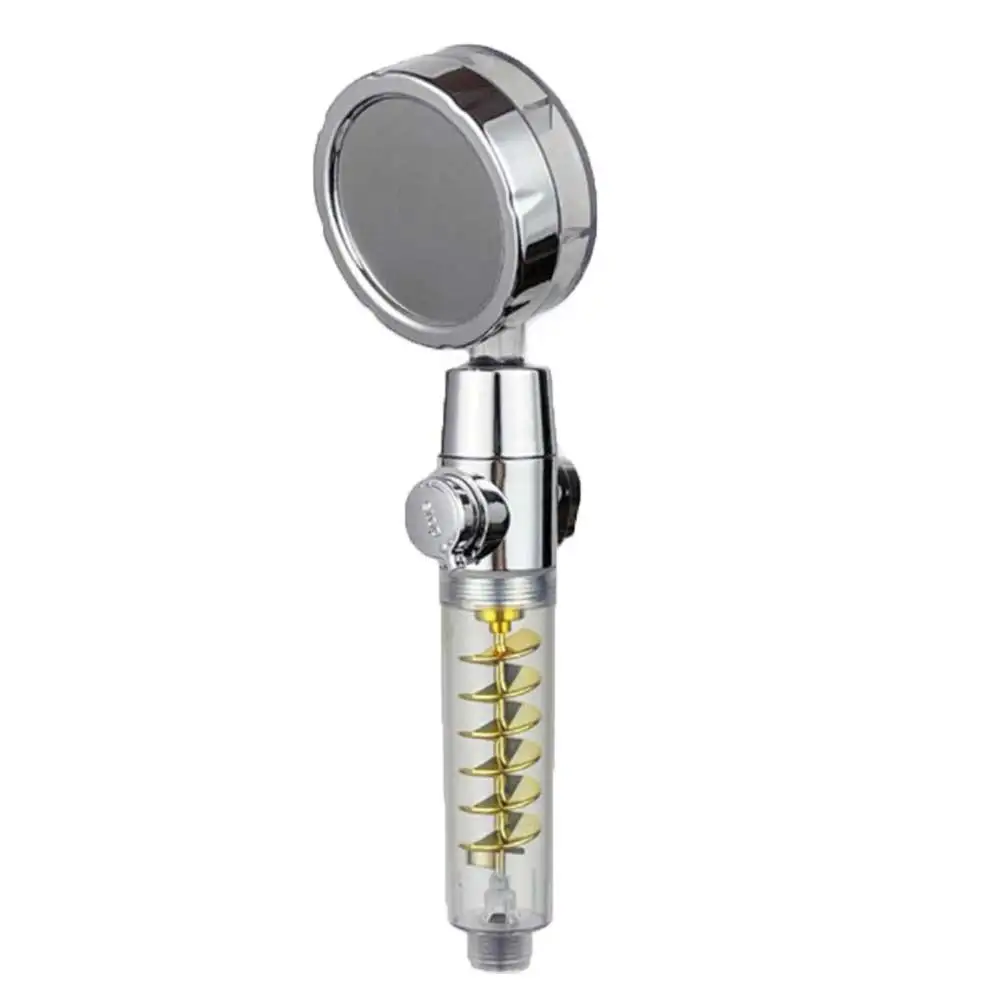 Bathroom Shower Head Water Saving Flow 360° Rotating With Small Fan Adjust High Pressure Spray Shower Head Household
Bathroom Shower Head Water Saving Flow 360° Rotating With Small Fan Adjust High Pressure Spray Shower Head Household