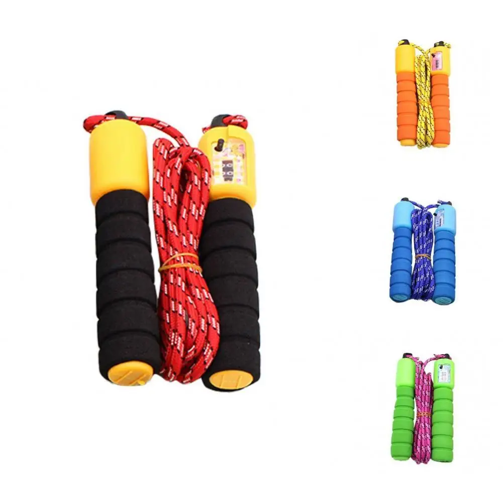 Practical Keeping Fit Training Skipping Rope Comfortable to Grip Speed Rope Cables Sweat-absorbent for Personal Use
Practical Keeping Fit Training Skipping Rope Comfortable to Grip Speed Rope Cables Sweat-absorbent for Personal Use