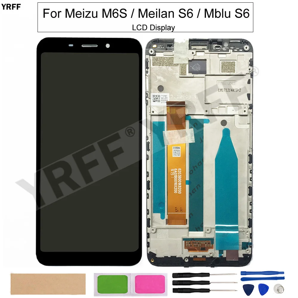 LCD Screens For Meizu M6S/Meilan S6/Mblu S6 M712H M712Q LCD Display With Frame Touch Screen Digitizer Assembly Glass Panel
LCD Screens For Meizu M6S/Meilan S6/Mblu S6 M712H M712Q LCD Display With Frame Touch Screen Digitizer Assembly Glass Panel