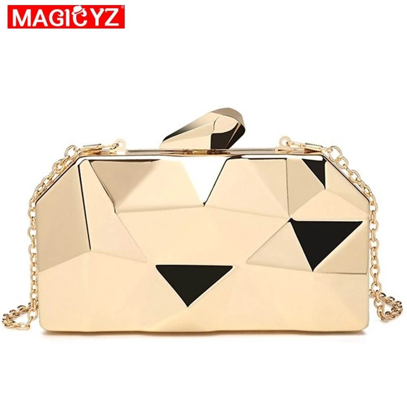MAGICYZ Gold Acrylic Box Geometry Clutch Evening Bag Elegent Chain Women Handbag For Party Shoulder Bag For Wedding/Dating/Party
MAGICYZ Gold Acrylic Box Geometry Clutch Evening Bag Elegent Chain Women Handbag For Party Shoulder Bag For Wedding/Dating/Party