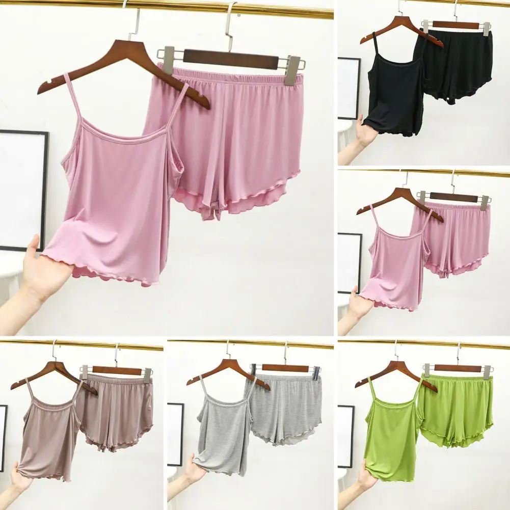 Летний пижамный комплект для женщин, Сексуальная Домашняя одежда, одежда для сна, майка, костюмы с шортами, милое нижнее белье, мягкая Ночная рубашка без рукавов
Летний пижамный комплект для женщин, Сексуальная Домашняя одежда, одежда для сна, майка, костюмы с шортами, милое нижнее белье, мягкая Ночная рубашка без рукавов