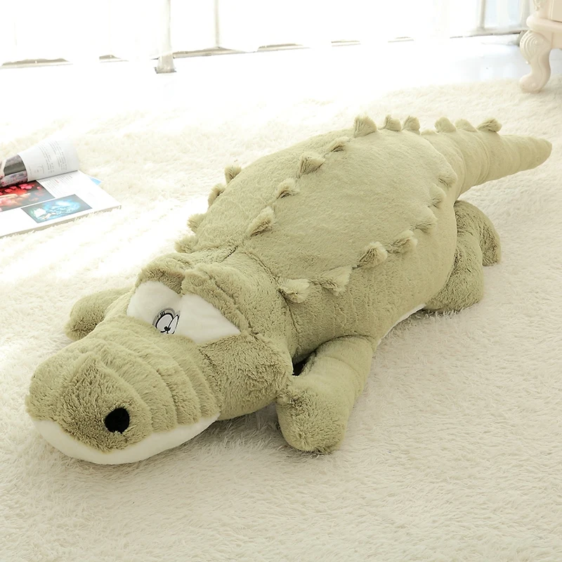 Giant Crocodile Plush Toys Lifelike Stuffed Animal Plush Toys Soft Plush Crocodile Pillow Big Cushion Baby Toy Gifts for Girl
Giant Crocodile Plush Toys Lifelike Stuffed Animal Plush Toys Soft Plush Crocodile Pillow Big Cushion Baby Toy Gifts for Girl