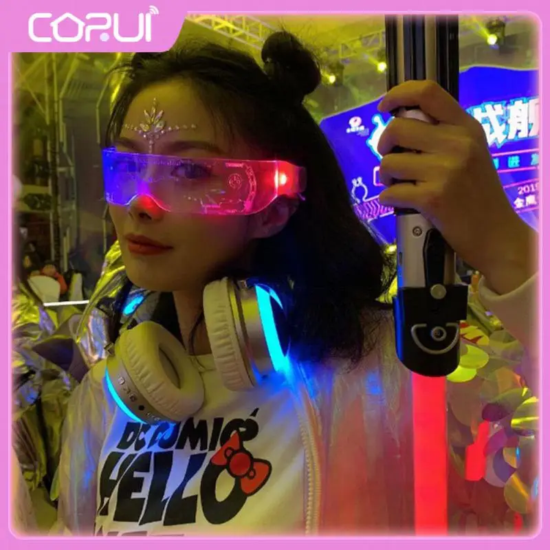 

LED Luminous Glasses Flashing Christmas Parties LED Glasses Light Up Glasses Rave Costume Party Decor DJ Sunglasses Party Deco