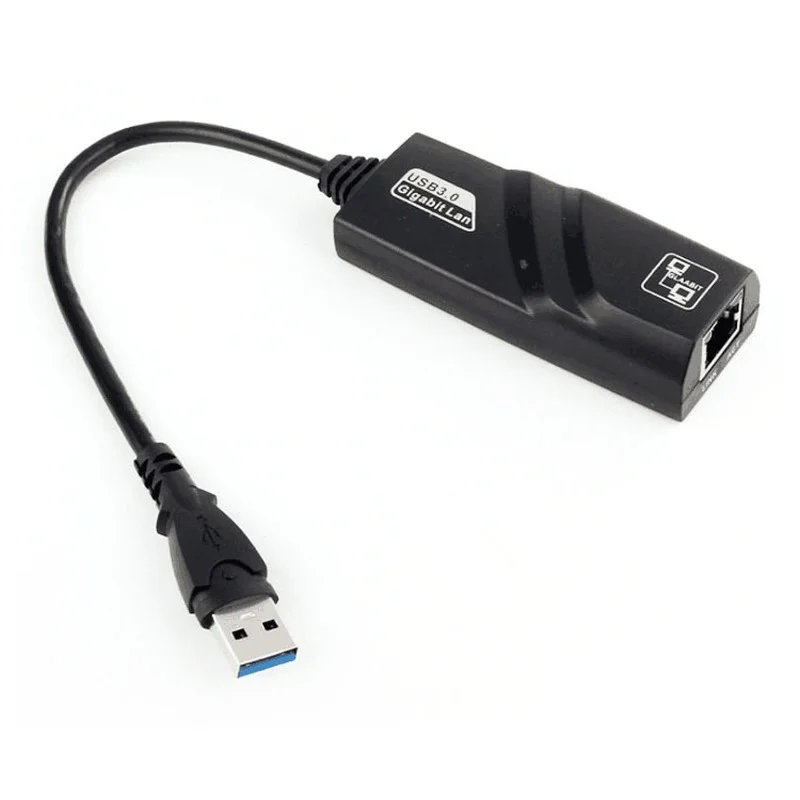 

Проводной сетевой адаптер USB 3,0 для Gigabit Ethernet RJ45 LAN (10/100/1000) Мбит/с, сетевая карта Ethernet для ПК, оптовая продажа
