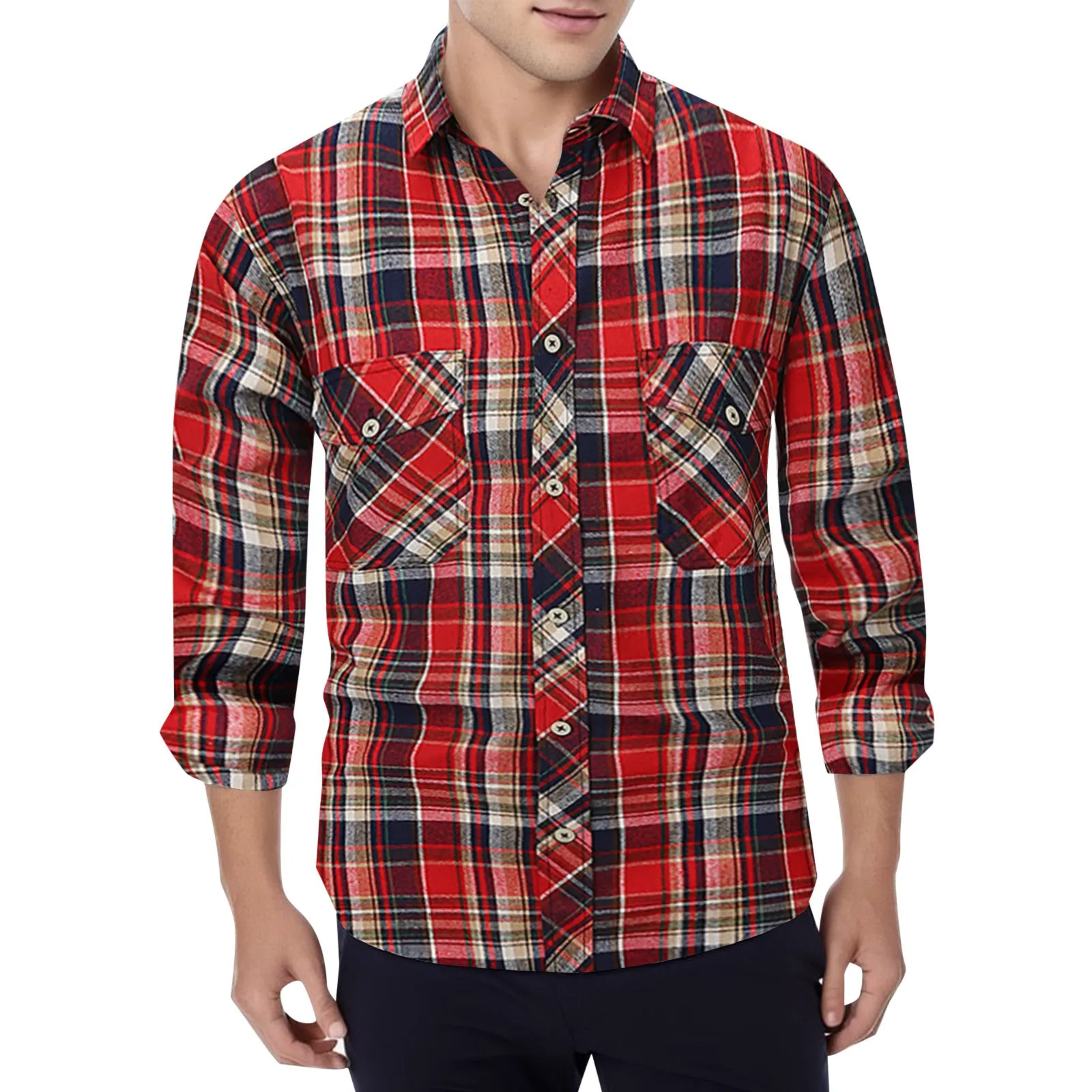 Men Fashion Casual Fashionable Square Printing Lightweight Breathable Long Sleeve Dragon Button up Shirt Mens T Shirts Pack
Men Fashion Casual Fashionable Square Printing Lightweight Breathable Long Sleeve Dragon Button up Shirt Mens T Shirts Pack