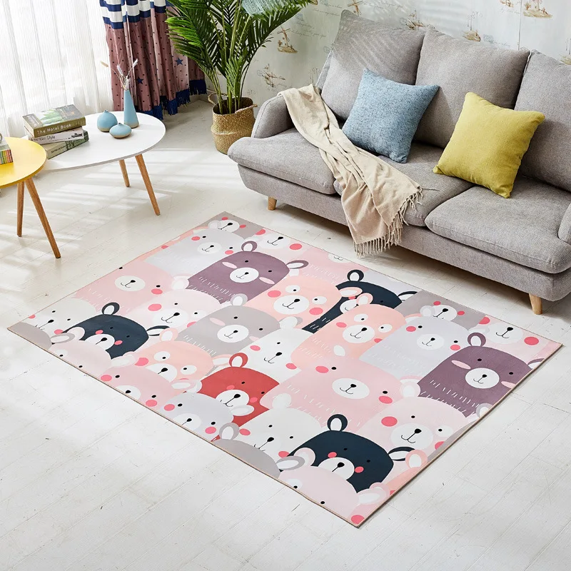 Cartoon Animal Print Children'S Carpet Living Room Baby Play Mats Kids Bedroom Decoration Bedside Baby Anti-Shock Mat
Cartoon Animal Print Children'S Carpet Living Room Baby Play Mats Kids Bedroom Decoration Bedside Baby Anti-Shock Mat