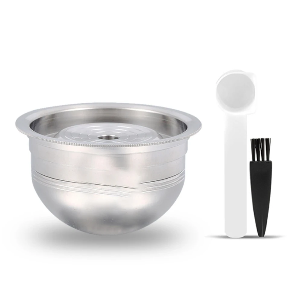 Reusable Coffee Capsule Pod for Nespresso Vertuoline GCA1 & Delonghi ENV135 Stainless Steel Refillable Filters Dosing A
Reusable Coffee Capsule Pod for Nespresso Vertuoline GCA1 & Delonghi ENV135 Stainless Steel Refillable Filters Dosing A