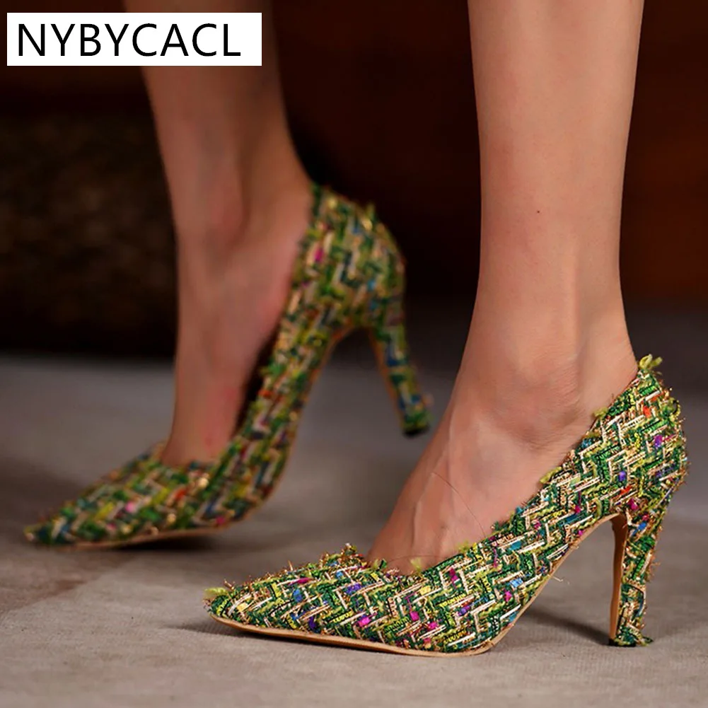 Brand Design Elegant Concise Women's Pumps Autumn Spring Thin High Heels Ladies Shoes Classic Temperament Ladies Shoes New 2022
Brand Design Elegant Concise Women's Pumps Autumn Spring Thin High Heels Ladies Shoes Classic Temperament Ladies Shoes New 2022