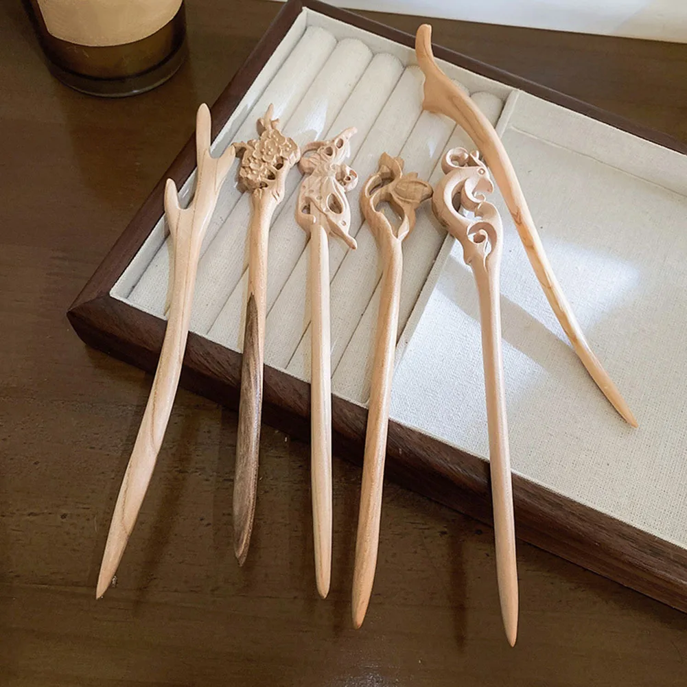 Handmade Wood Hairpins Clips Vintage Chinese Hair Accessories Wooden Hair Sticks Forks Women Girls Hair Bun Holder Headpiece
Handmade Wood Hairpins Clips Vintage Chinese Hair Accessories Wooden Hair Sticks Forks Women Girls Hair Bun Holder Headpiece