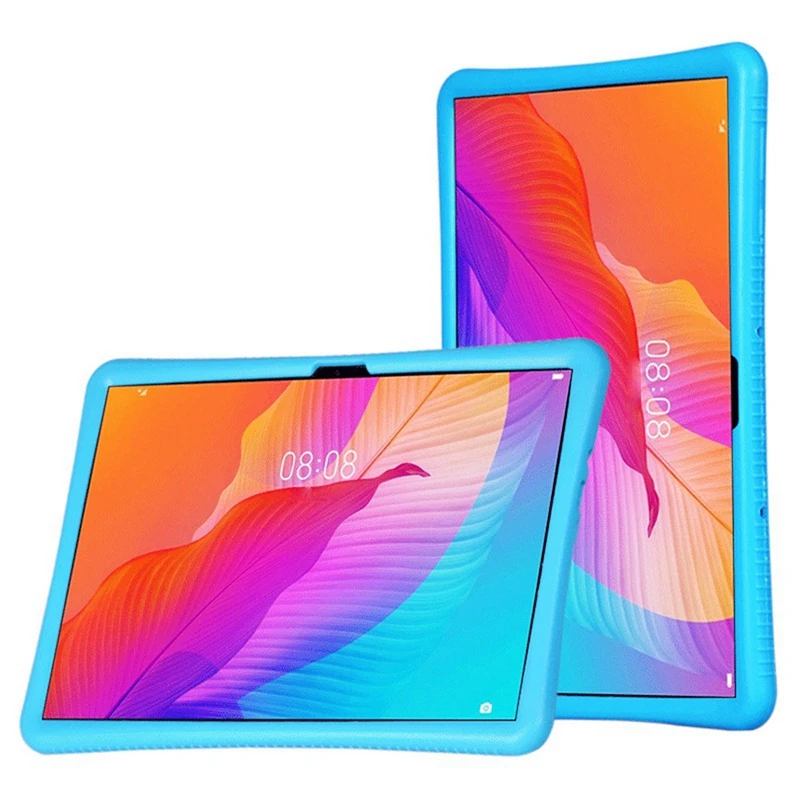 Чехол для планшета Huawei MatePad T10 T10S 10,1 дюйма, силиконовый защитный чехол для планшета с подставкой и слотом для ручки (розовый и синий)
Чехол для планшета Huawei MatePad T10 T10S 10,1 дюйма, силиконовый защитный чехол для планшета с подставкой и слотом для ручки (розовый и синий)