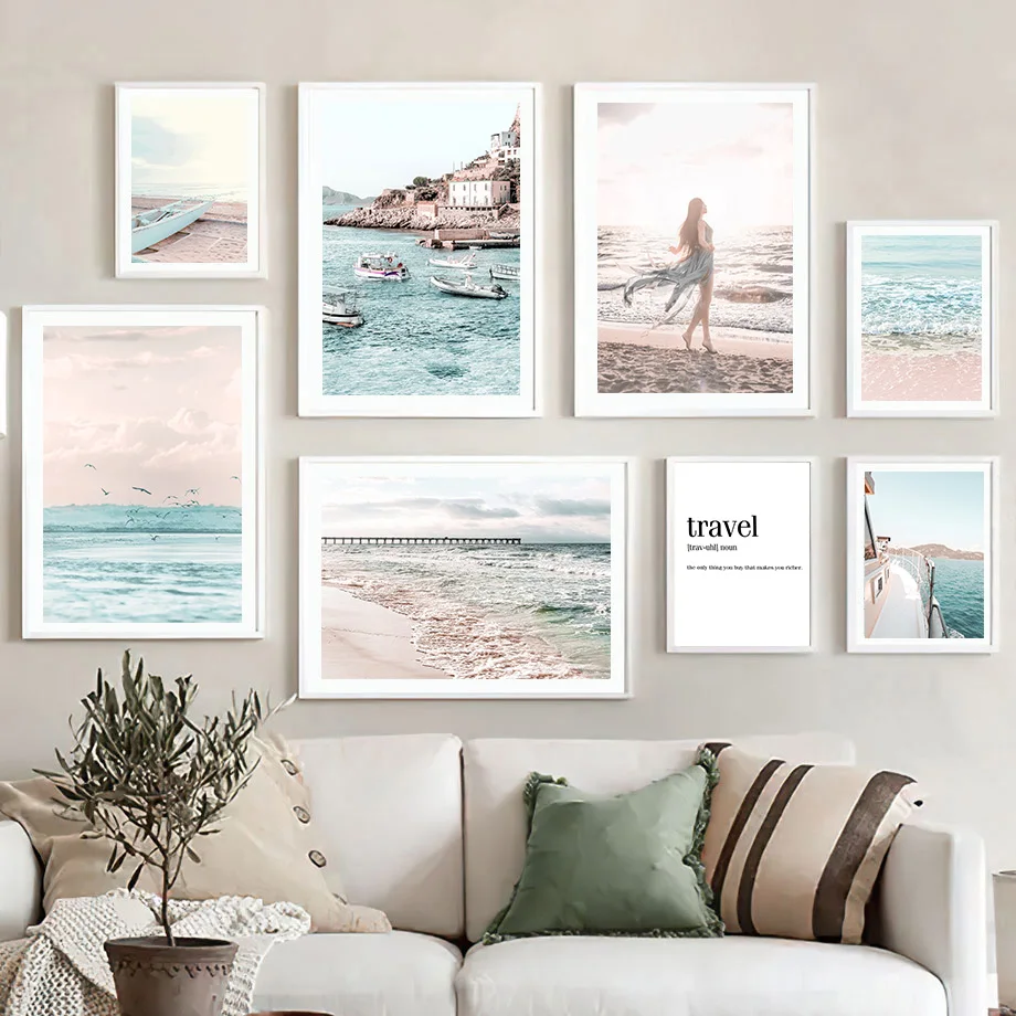 Beach Girl Sea Waves Bridge Seagull Boat Wall Art Canvas Painting Nordic Posters And Prints Wall Pictures For Living Room Decor
Beach Girl Sea Waves Bridge Seagull Boat Wall Art Canvas Painting Nordic Posters And Prints Wall Pictures For Living Room Decor