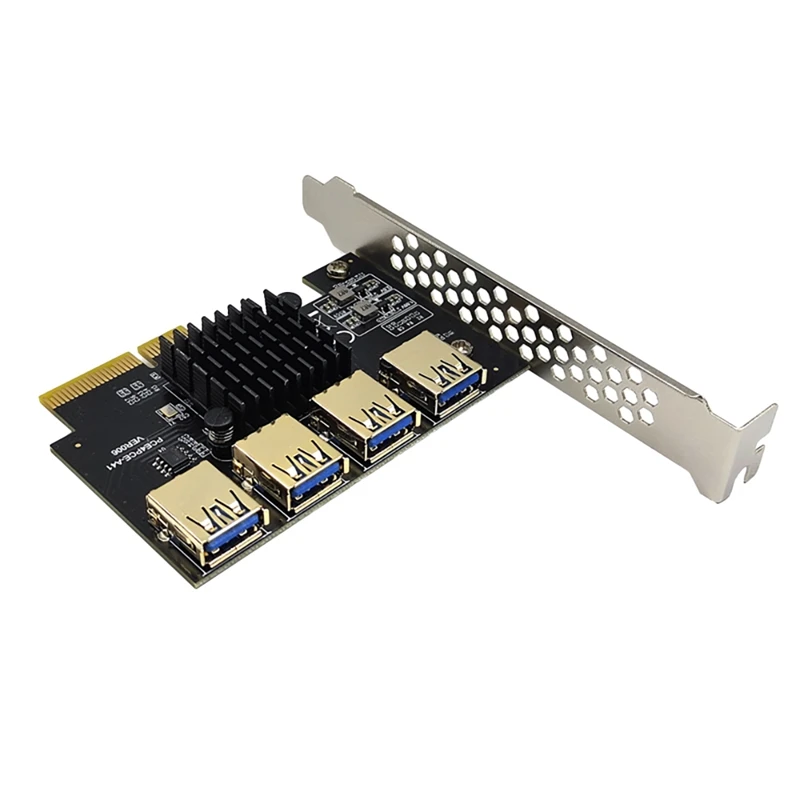 Pcie переходная карта от 1 до 4, PCI-E от 1X до 4 USB 3,0, графическая плата расширения, адаптер для майнинга биткоинов
Pcie переходная карта от 1 до 4, PCI-E от 1X до 4 USB 3,0, графическая плата расширения, адаптер для майнинга биткоинов