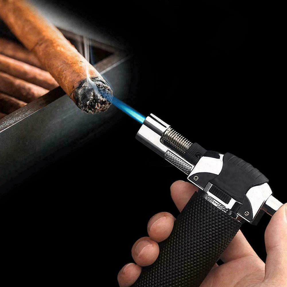 Brazing Blowtorch Lighters 115mm 1300 Degrees Temperature Butane Torch With Base For DIY Welding Micro Pulse Igniters
Brazing Blowtorch Lighters 115mm 1300 Degrees Temperature Butane Torch With Base For DIY Welding Micro Pulse Igniters