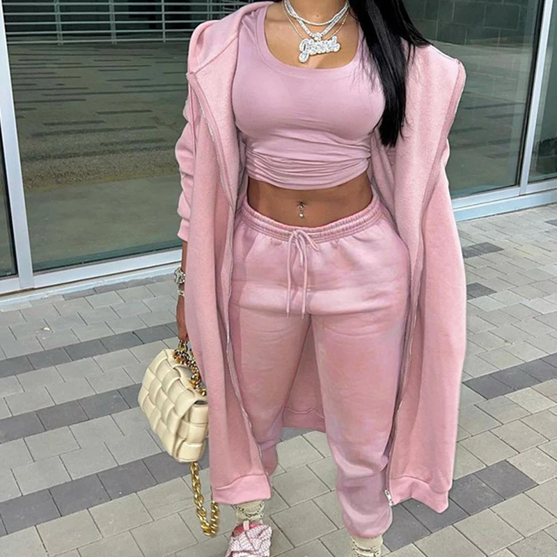 Модный однотонный наряд с длинным рукавом, осенняя длинная куртка на молнии с капюшоном и длинные брюки, женский костюм, Повседневная утепленная Спортивная уличная одежда
Модный однотонный наряд с длинным рукавом, осенняя длинная куртка на молнии с капюшоном и длинные брюки, женский костюм, Повседневная утепленная Спортивная уличная одежда