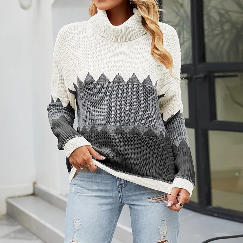Women's Large size sweater Loose clothes woman Pop Baggy Simple Sweater young girl Winter Turtleneck Pullover sweater clothes
Women's Large size sweater Loose clothes woman Pop Baggy Simple Sweater young girl Winter Turtleneck Pullover sweater clothes