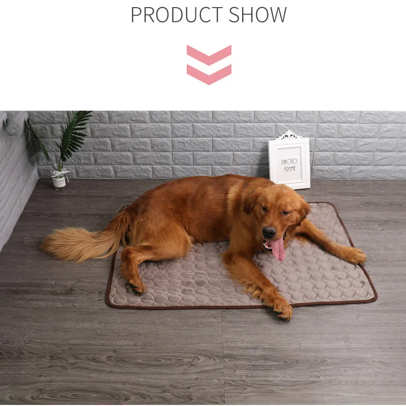 Dog Ice Silk Mat Summer Pet Mat Teddy kennel Bte Resistant Cat Sleeping Mat Cooling Ice Mat Summer
Dog Ice Silk Mat Summer Pet Mat Teddy kennel Bte Resistant Cat Sleeping Mat Cooling Ice Mat Summer