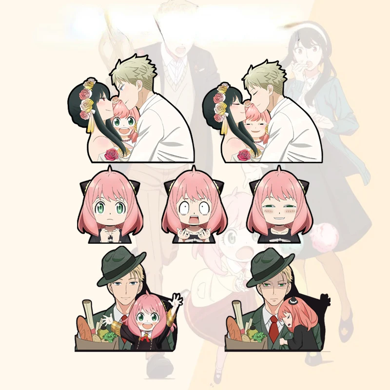 SPY×FAMILY Spy Play Home Ania Anime 3D Gradient Sticker Anime Illusion Sticker Spot Decoration Laptop
SPY×FAMILY Spy Play Home Ania Anime 3D Gradient Sticker Anime Illusion Sticker Spot Decoration Laptop