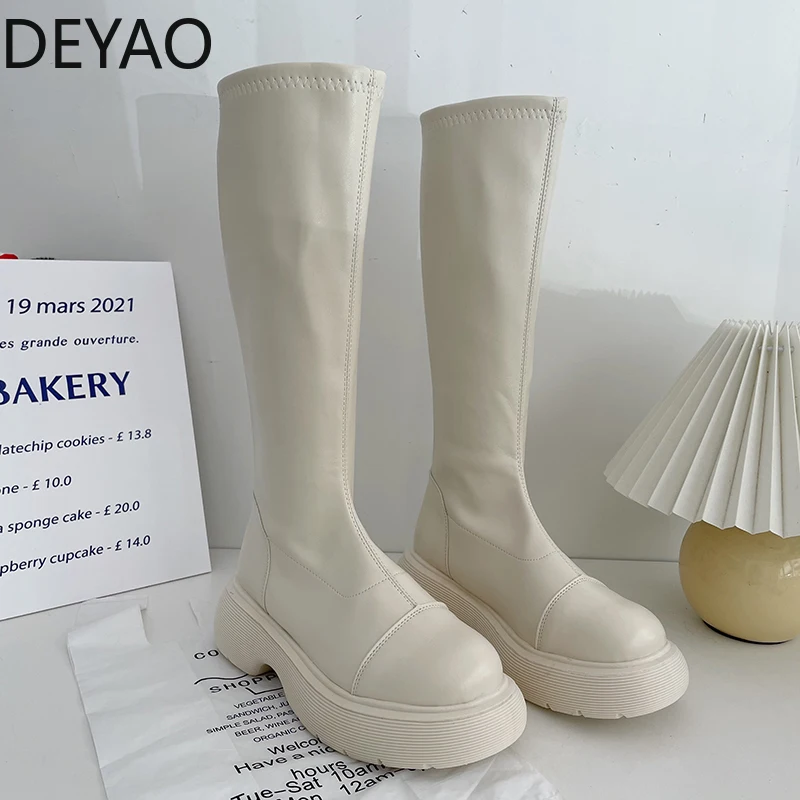 2022 Autumn Winter Women Long Boots Soft PU Leather Platform Knee High Boot Footwear Fashion Zipper Ladies Shoes
2022 Autumn Winter Women Long Boots Soft PU Leather Platform Knee High Boot Footwear Fashion Zipper Ladies Shoes