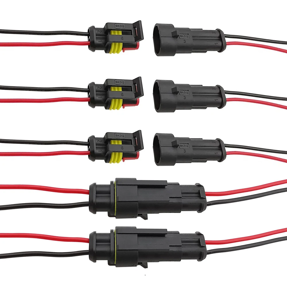 1/2/5Pair Car Auto Male Female 2 Pins Way Electrical Connector Terminal Wire Connectors Plug with Cable
1/2/5Pair Car Auto Male Female 2 Pins Way Electrical Connector Terminal Wire Connectors Plug with Cable
