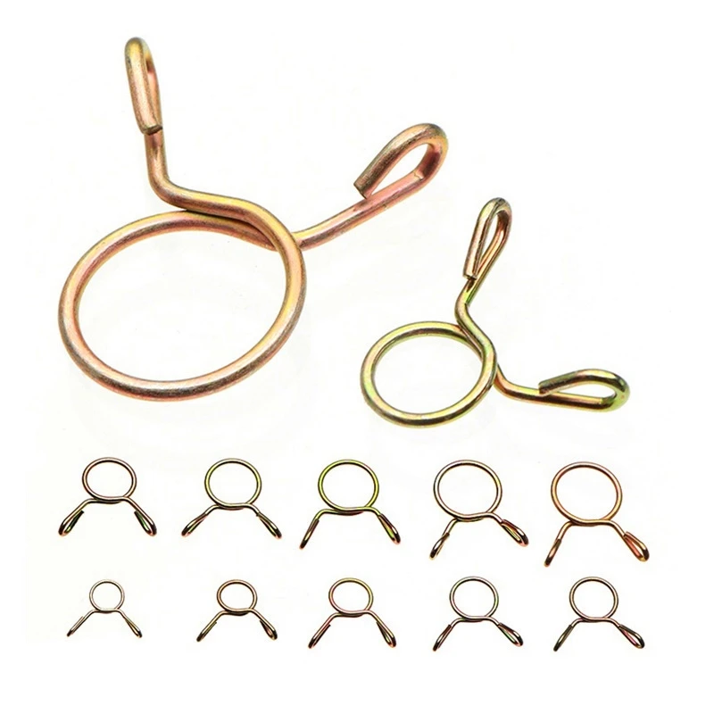 100Pcs Hose Clamp Zinc Plated Spring Clips Gear Hose Fuel Line Clamp For Boats With Storage Box 6/7/8/9/10Mm
100Pcs Hose Clamp Zinc Plated Spring Clips Gear Hose Fuel Line Clamp For Boats With Storage Box 6/7/8/9/10Mm