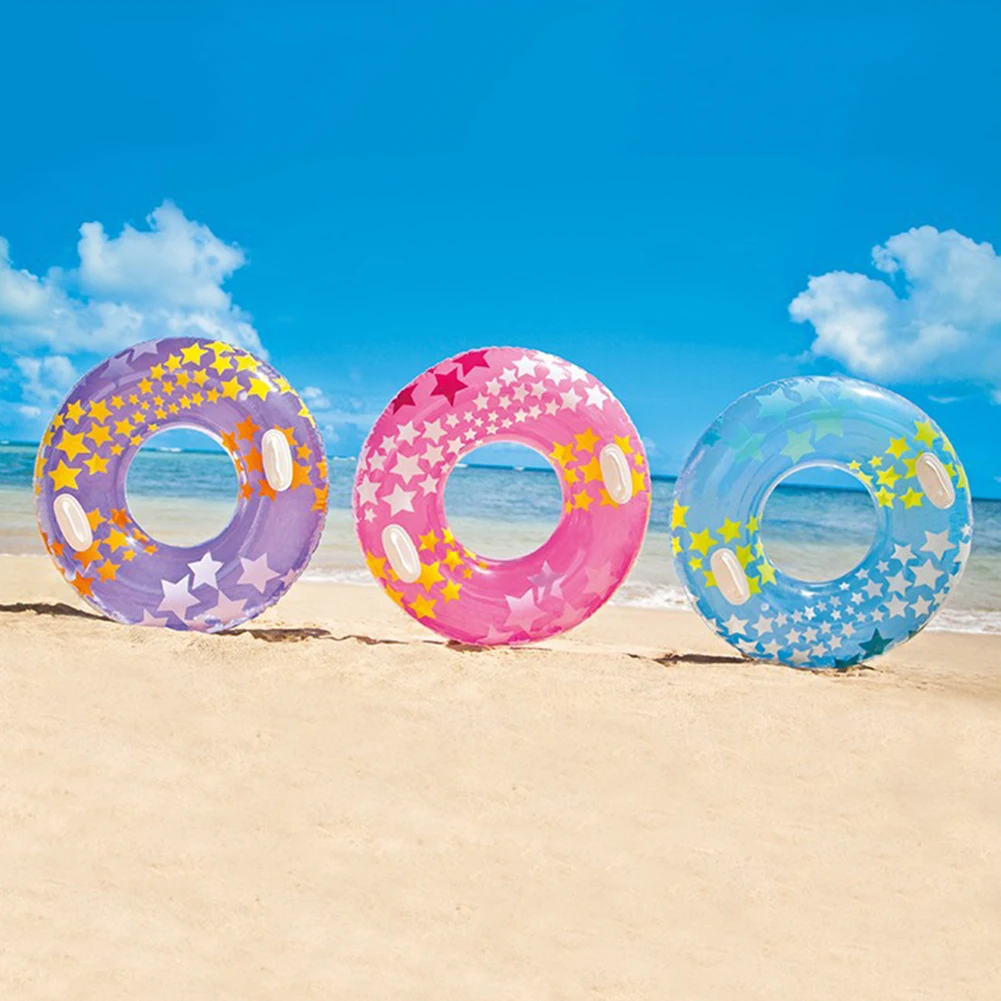 Stars Inflatable Swimming Rings for Adults Floating Swim Circle Pool Beach Party Summer Water Lounger with Handles
Stars Inflatable Swimming Rings for Adults Floating Swim Circle Pool Beach Party Summer Water Lounger with Handles
