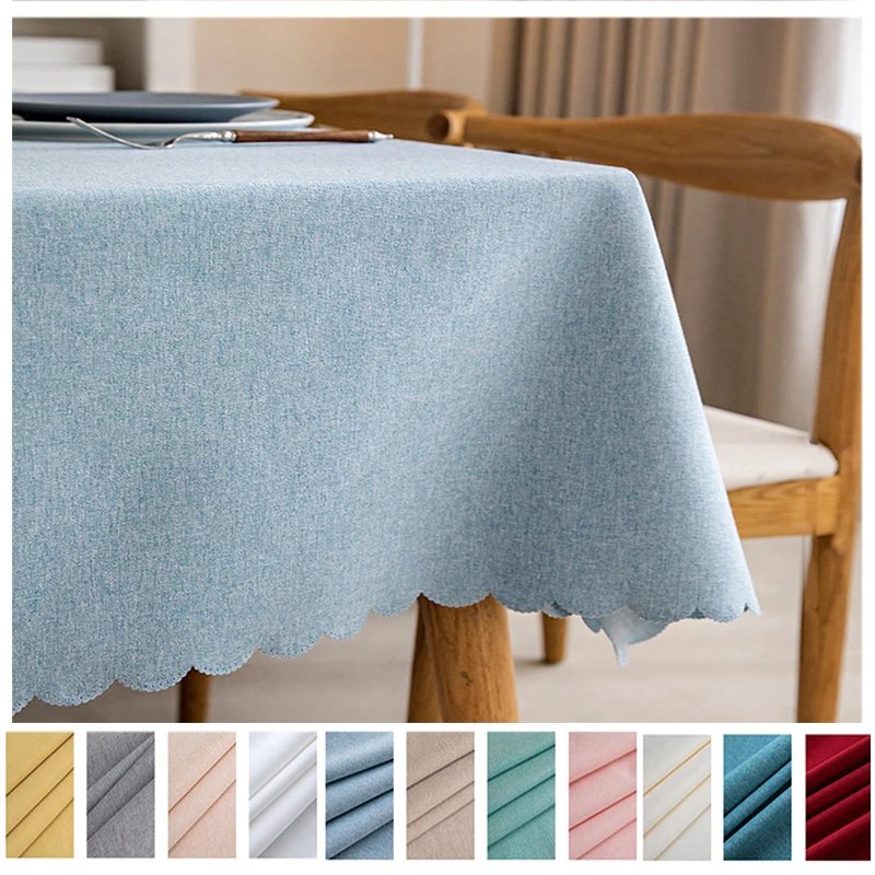 Waterproof Cotton and Linen Nordic Tablecloth, Solid Color, Japanese Style, Used for Dining Tables and Coffee Tables
Waterproof Cotton and Linen Nordic Tablecloth, Solid Color, Japanese Style, Used for Dining Tables and Coffee Tables