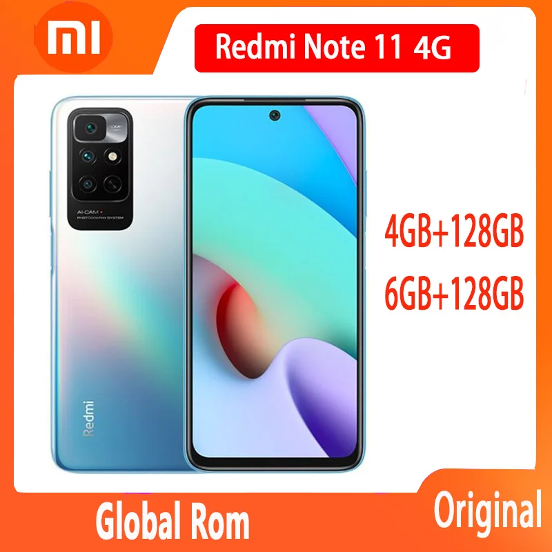 Global Version Redmi Note 11 4G/redmi 10 Smartphone 4GB 128GB 6.5" FHD 33W Pro Fast Charge 90Hz 50MP Camera Free Shipping Sale
Global Version Redmi Note 11 4G/redmi 10 Smartphone 4GB 128GB 6.5" FHD 33W Pro Fast Charge 90Hz 50MP Camera Free Shipping Sale