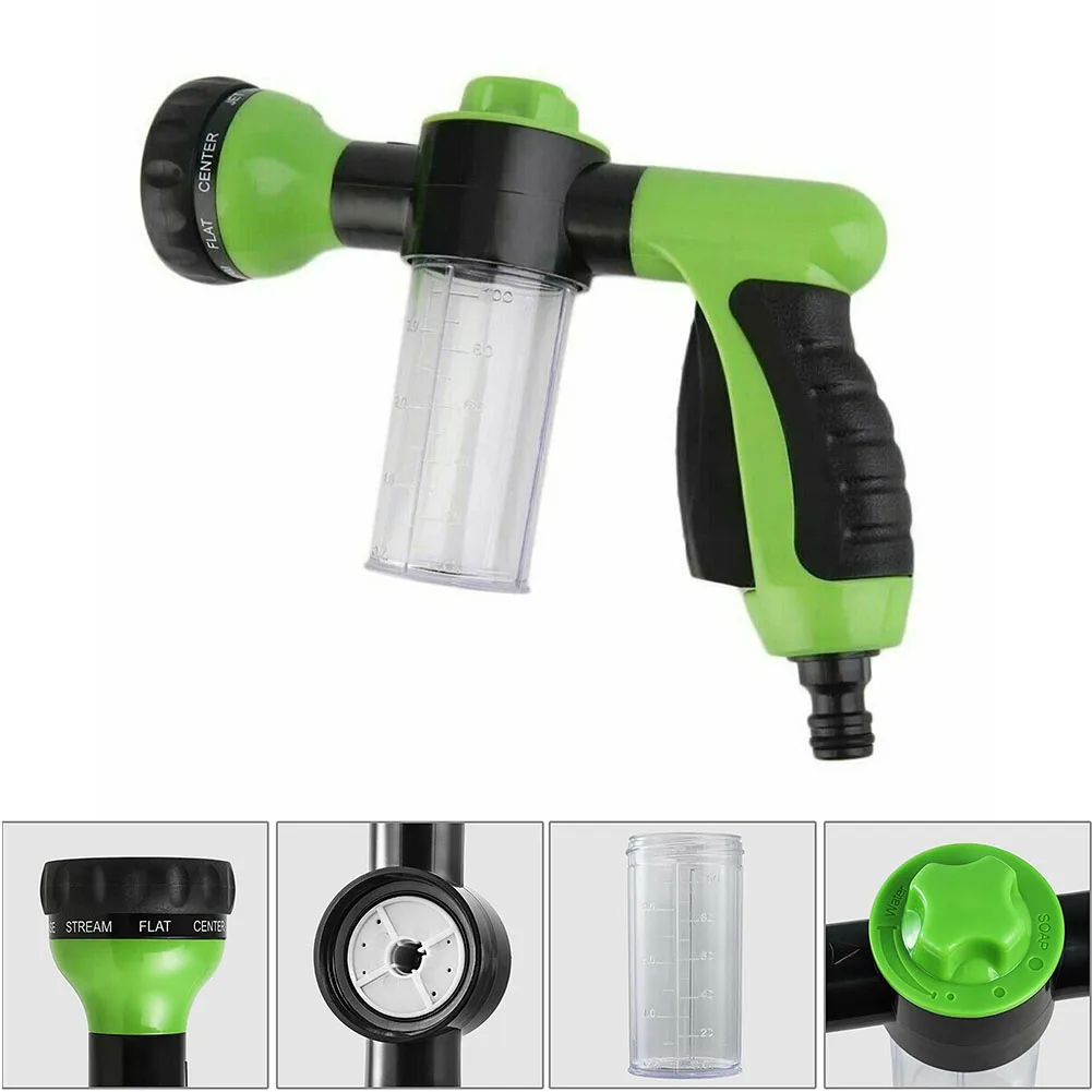 Garden Water Hose Foam Sprayer Nozzle Soap Dispenser Car Washing 8 Mode Hose Spray Nozzle For Cleaning Car Garden Or Pool
Garden Water Hose Foam Sprayer Nozzle Soap Dispenser Car Washing 8 Mode Hose Spray Nozzle For Cleaning Car Garden Or Pool