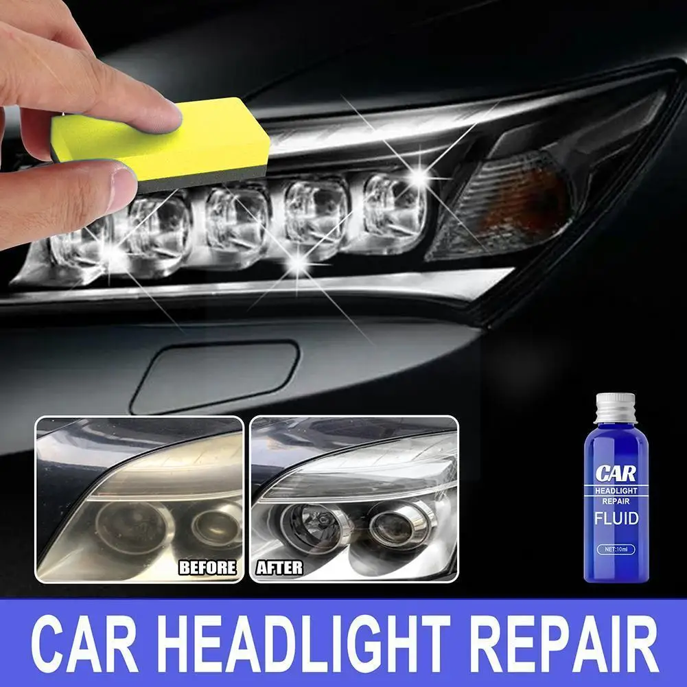 10/30/50ml Car Headlight Repair Fluid Maintenance Clean Spray Fluid Retreading Polish Agent Repair X1b9
10/30/50ml Car Headlight Repair Fluid Maintenance Clean Spray Fluid Retreading Polish Agent Repair X1b9