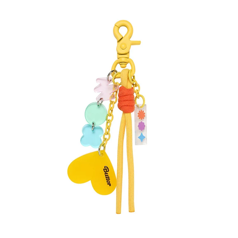 Kpop Bangtan Boys Keychain New Butter Flower Pendant Jewelry DIY Handmade Hemp Rope Acrylic Pendant Key Ring Accessories
Kpop Bangtan Boys Keychain New Butter Flower Pendant Jewelry DIY Handmade Hemp Rope Acrylic Pendant Key Ring Accessories