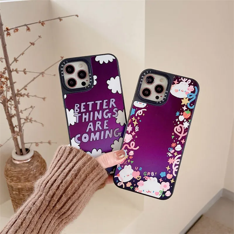 Better Things Are Coming Purple Mirror Surface Phone Case Cover for IPhone 11 12 13 14 Pro Max Case for IPhone 14 Pro Max
Better Things Are Coming Purple Mirror Surface Phone Case Cover for IPhone 11 12 13 14 Pro Max Case for IPhone 14 Pro Max