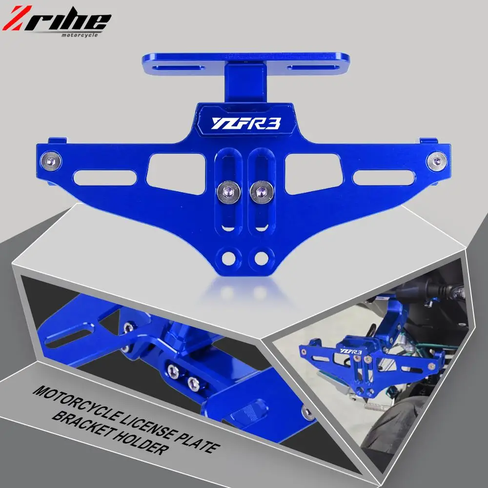 Universal Motorcycle Rear License Plate Tail Frame Holder Bracket Turn Signal For YAMAHA YZFR3 YZF-R3 YZF R3 2015 2016 2017-2022
Universal Motorcycle Rear License Plate Tail Frame Holder Bracket Turn Signal For YAMAHA YZFR3 YZF-R3 YZF R3 2015 2016 2017-2022