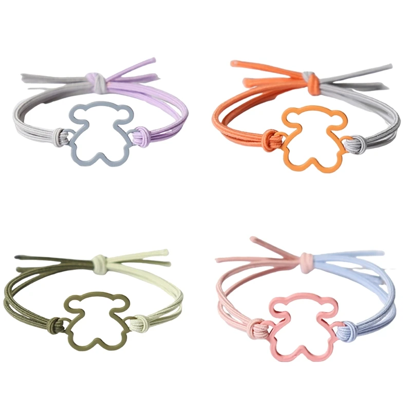 Cartoon Hair Ropes Hollow Bear Hair Scrunchies Colorful Bear Hair Ties Elastic Rubber Bands Lovely Hair Accessories DXAA
Cartoon Hair Ropes Hollow Bear Hair Scrunchies Colorful Bear Hair Ties Elastic Rubber Bands Lovely Hair Accessories DXAA